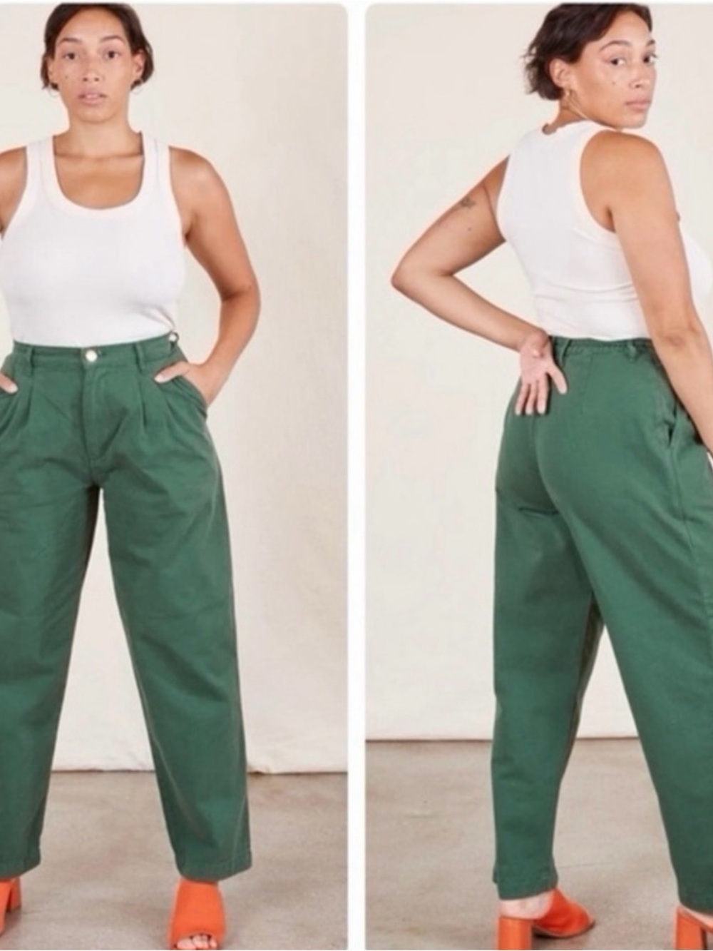 Big Bud Press trousers in green